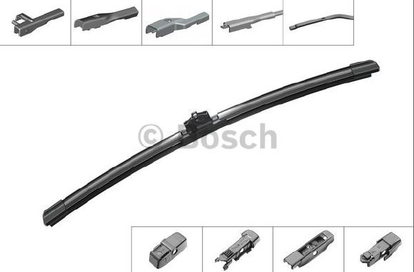 WIPER BLADE AEROTWIN 400MM 16" SINGLE 4CLIPS